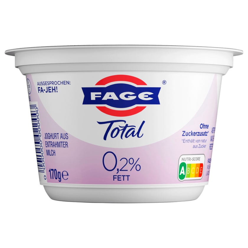 Fage Total Griechischer Joghurt 0,2% 170g